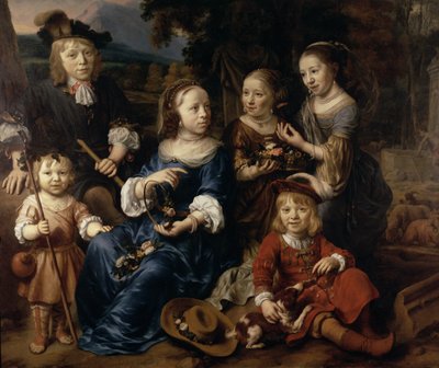 The Children of Altetus Tolling, 1667 by Gerbrand van den Eeckhout